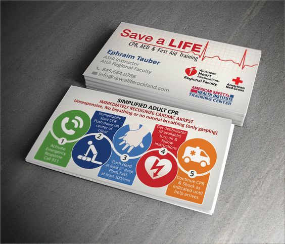 CPR Customizable Business Cards  My Custom Software